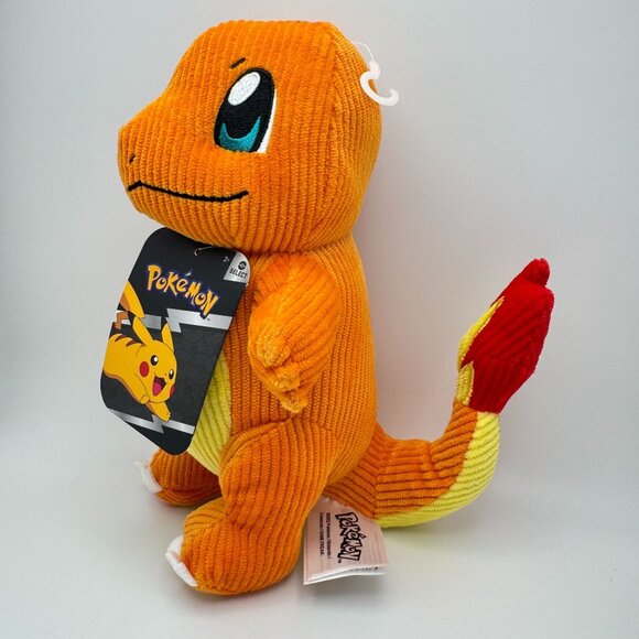 NWT POKÉMON Pikachu Charmander Squirtle Bulbasaur 7-8" Plush Starters Nintendo - Picture 12 of 16